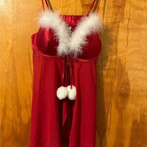 NWT Cabernet Christmas Nighty - Size L - Color: Bright Red